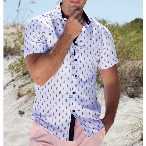 Never Worn -Pineapple Print Shirt - Picture 2 of 6